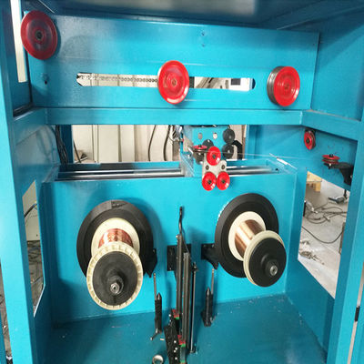 Good price PLC Copper Wire Production Line Fully Automatic Dual Reel Take Up Horizontal Wire Drawing Machine online