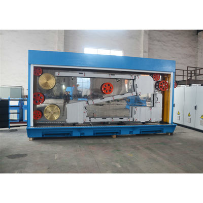 Good price High Speed  Copper Rod Breakdown Machine Continuous Annealing Double-Spooler Take-Up Loading online